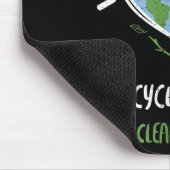 Umweltschutz_ Gerettet Rettungszyklus P... Mousepad (Ecke)