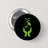 Umweltschutz Grüne Erde Button (Vorne & Hinten)