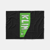 Umweltschutz: Grüne Klimaänderung C Fleecedecke (Vorderseite (Horizontal))