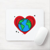 Umweltschutz in der schönen Mutter Erde Mousepad (Mit Mouse)