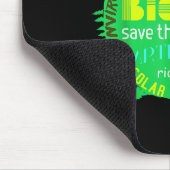 Umweltschutz in der Welt des Waldes L Mousepad (Ecke)