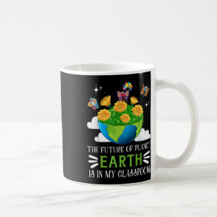 Umweltschutz in der Zukunft des Planeten Kaffeetasse