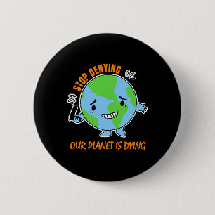 Umweltschutz Klimawandel Klima Schutz Button