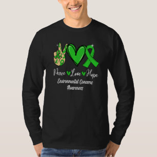 Umweltschutz: Liebe des Friedens Hoffnung Grüne Ri T-Shirt