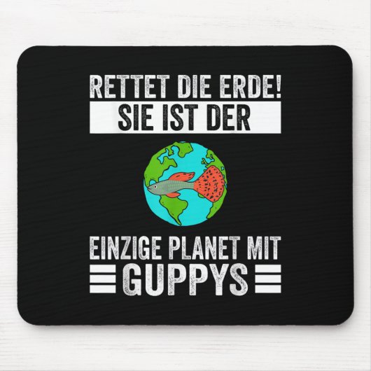 Umweltschutz Mousepad (Vorne)