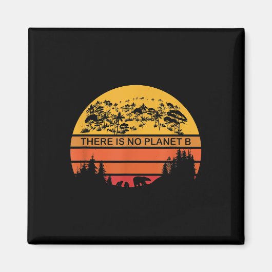 Umweltschutz Natur Erdklima Chan Magnet (Vorne)