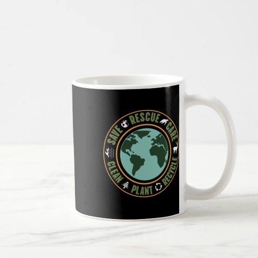 Umweltschutz, Naturschutz, Eis Kaffeetasse (Rechts)