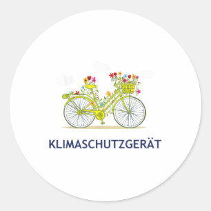 Umweltschutz, Naturschutz, Eis Runder Aufkleber