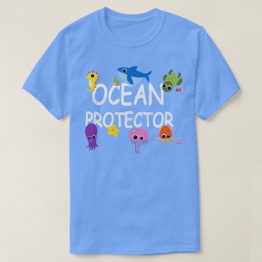Umweltschutz Naturschutz Ozeane T-Shirt (Design vorne)
