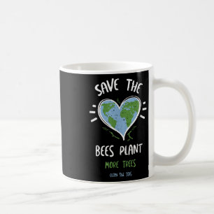Umweltschutz_ Rett der Bienen Pflanze M... Kaffeetasse