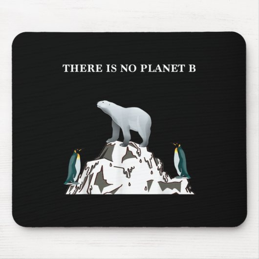 Umweltschutz rettet das Planet-Shirt Mousepad (Vorne)