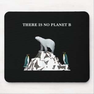 Umweltschutz Rettet Den Planeten T-Shirt Mousepad