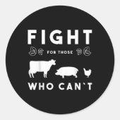 Umweltschutz, Tierschutz, Anima Runder Aufkleber (Vorderseite)