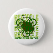 Umweltsmäßig recyceln Sie Button (Vorderseite)