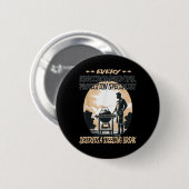 Umweltspezialist Funny Grillen Koch Button (Vorne & Hinten)