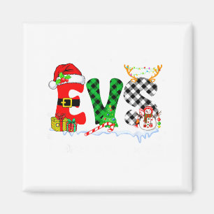 Umweltspezialist Weihnachtsbeleuchtung Rot Kariert Magnet