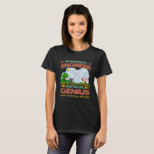Umwelttechniker bei wahnsinnigem Multitasking T-Shirt (Vorne ganz)