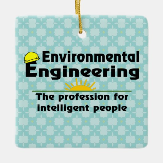 Umwelttechnikgenius Keramikornament (Vorderseite)