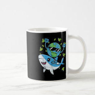 Umwelttierhörer am Tag des Planeten Hai Kaffeetasse