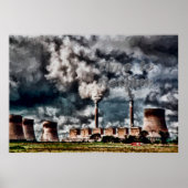 Umweltverschmutzung Poster (Vorne)