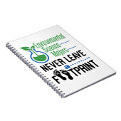 Umweltwissenschaftliche Großmeister Verließ niemal Notizblock (Rechte Seite)