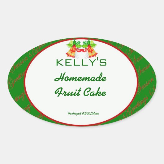 Umweltzeichen Ovaler Aufkleber (Vorderseite)