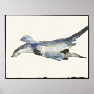 Umwerbende Otter Poster