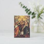 Umwerbungs-/Verlobungs-Gebets-heilige Karte (Stehend Vorderseite)