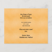 Umziehende Ankündigung des Haushalts (Rückseite)