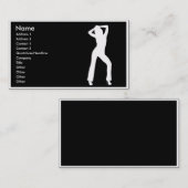 Umzug der Visitenkarte (Vorne/Hinten)