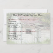 Umzug im Bereitschaftszustand - Private, lustige A Ankündigung (Rückseite)