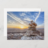 Umzug in Colorado Adressenänderung Postkarte (Vorne/Hinten)