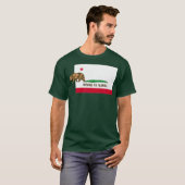 Umzug nach Florida Verlassend Kalifornien Funny T-Shirt (Vorne ganz)