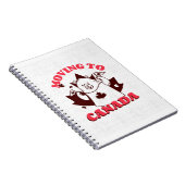 Umzug nach Kanada Notizblock (Rechte Seite)