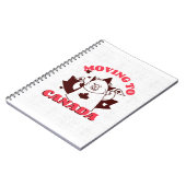 Umzug nach Kanada Notizblock (Linke Seite)