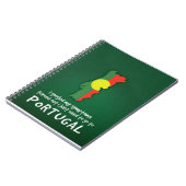 Umzug nach Portugal Spiral Notebook Notizblock (Linke Seite)