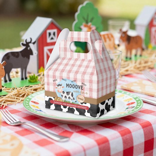 Umzug über Barnyard-Bevorzugungsbox Geschenkschachtel