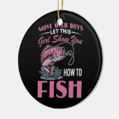 Umzug über Jungs ließ dieses Mädchen dir zeigen, w Keramik Ornament (Links)