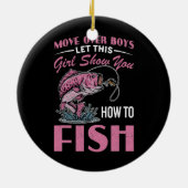 Umzug über Jungs ließ dieses Mädchen dir zeigen, w Keramik Ornament (Hinten)