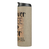 Umzug über Kaffee Das ist eine Arbeit für Alkohol Thermosbecher (Nach rechts gedreht)