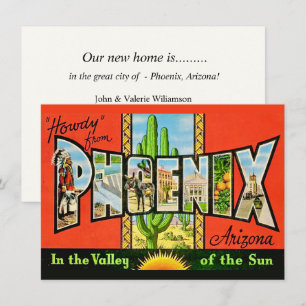 Umzugsankündigung Phoenix AZ