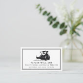 Umzugsdienste für Schwarzweiß und Weiß Visitenkarte (Stehend Vorderseite)