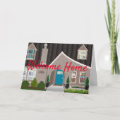 Umzugsglückwünsche Karte (Vorderseite)