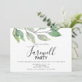 Umzugshaus Abarewell-Party Einladung (Stehend Vorderseite)