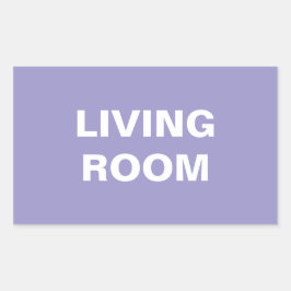 Umzugsmarken - Speicherkartenträger Rechteckiger Aufkleber