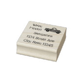 Umzugsmeldung LKW Gummistempel (Stempel)