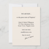Umzugsmeldung Virginia (Rückseite)