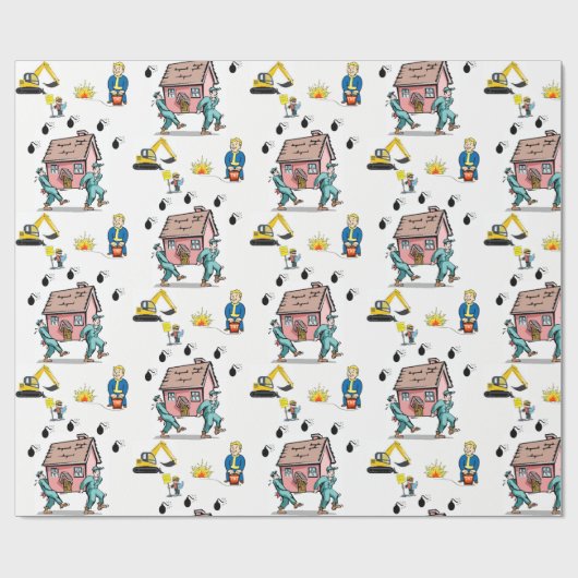 Umzugspapier Geschenkpapier (Flach)