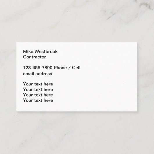 Umzugsservice für Küche und Bad Visitenkarte (Rückseite)