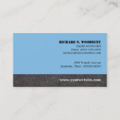 Umzugsunternehmen-Visitenkarte Visitenkarte (Rückseite)